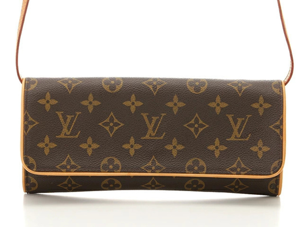 LOUIS VUITTON Pochette Twin Shoulder Bag Monogram